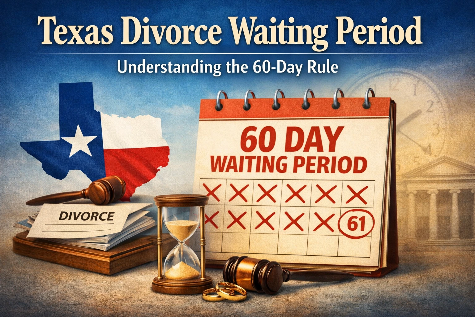 Texas Divorce Waiting Period Explained