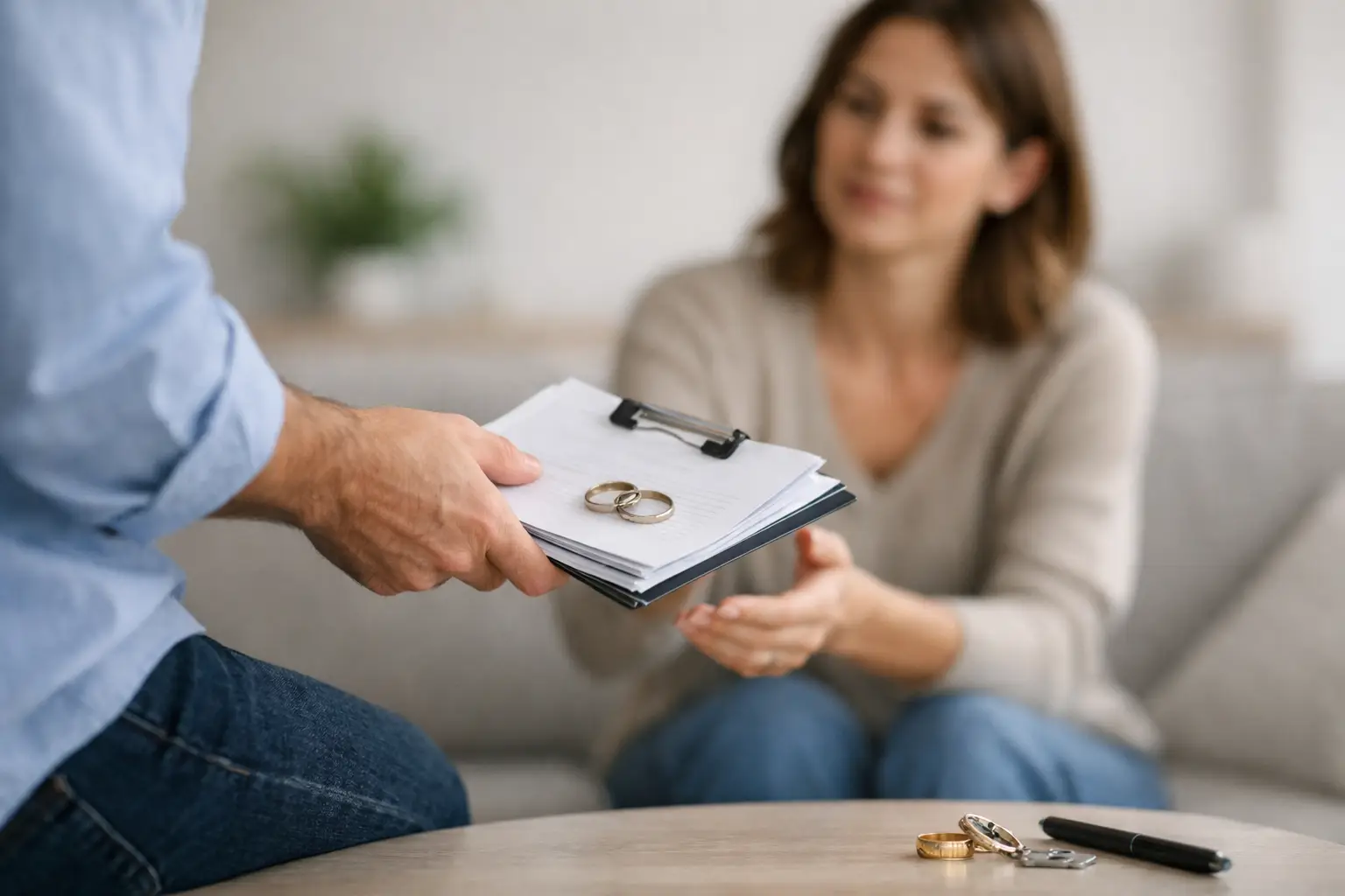 How to Serve Divorce Papers Amicably