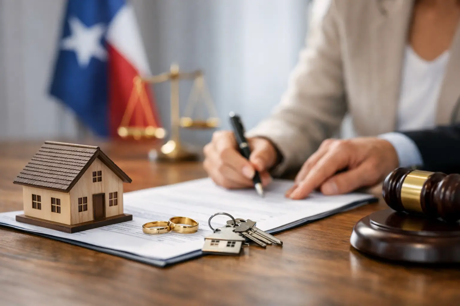 A Texas Example Property Division Agreement